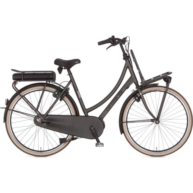 Cortina E-U4 Transport Raw Ladies Bicycle - E-Bikes