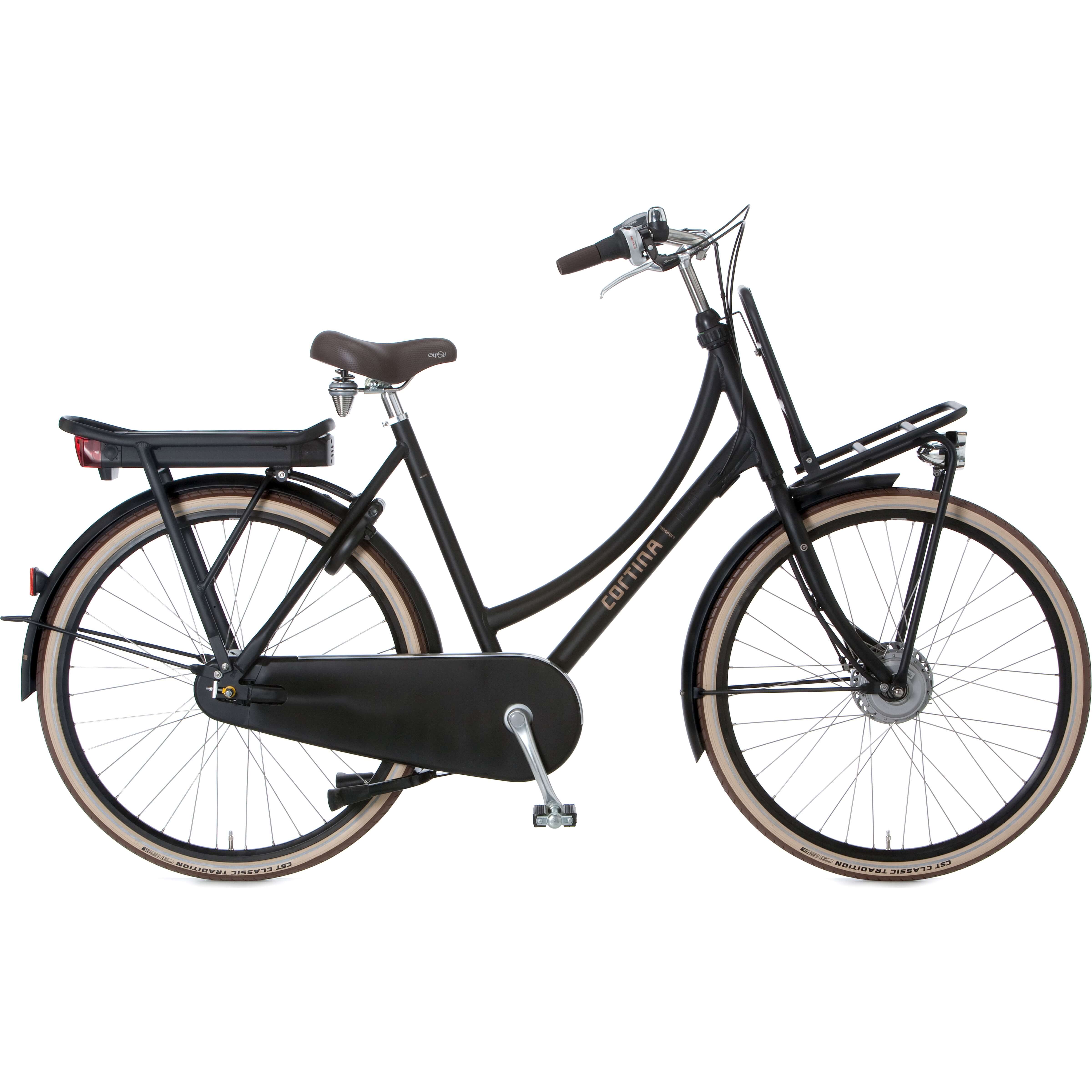 Cortina E-U4 Transport Ladies' Bicycle - E-Bikes