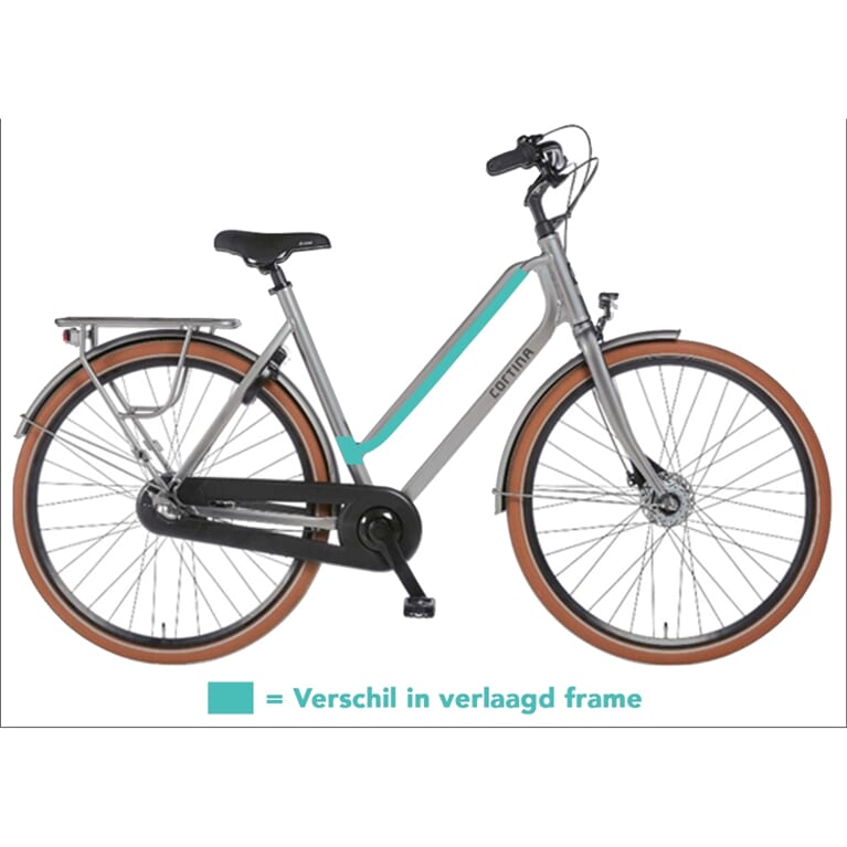 Cortina Foss damesfiets - Stadsfietsen